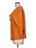 Deletta Orange 3/4 Sleeve Blouse Size L - photo 5