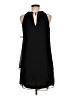 SLNY 100% Polyester Solid Black Cocktail Dress Size 6 - photo 2