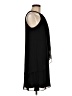 SLNY 100% Polyester Solid Black Cocktail Dress Size 6 - photo 4