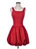 Shein 100% Polyester Solid Red Cocktail Dress Size 4 - photo 1
