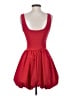 Shein 100% Polyester Solid Red Cocktail Dress Size 4 - photo 2