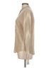 Equipment Tan Long Sleeve Blouse Size L - photo 5