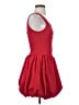 Shein 100% Polyester Solid Red Cocktail Dress Size 4 - photo 4