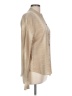 Equipment Tan Long Sleeve Blouse Size L - photo 4