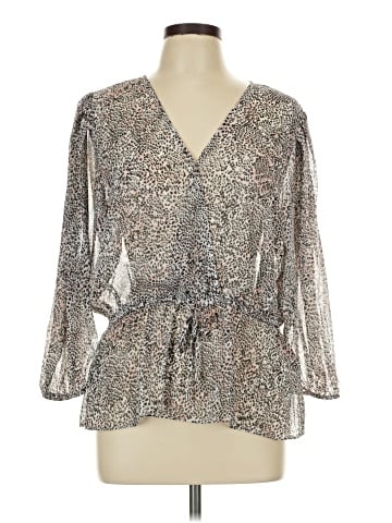 DKNY 3/4 Sleeve Blouse (view 1)