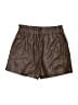 The Drop 100% Polyurethane Metallic Brown Shorts Size L - photo 1
