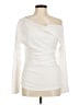 Unbranded 100% Polyester Ivory Long Sleeve Top Size M - photo 1