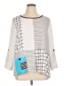 Ali Miles Silver 3/4 Sleeve Top Size XL (petite) - photo 1