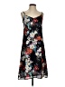 Haute Apparel 100% Polyester Floral Black Casual Dress Size S - photo 1