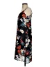 Haute Apparel 100% Polyester Floral Black Casual Dress Size S - photo 5