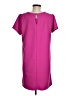 She + Sky Solid Pink Casual Dress Size M - photo 2
