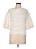 Eri + Ali Ivory 3/4 Sleeve Blouse Size L - photo 1