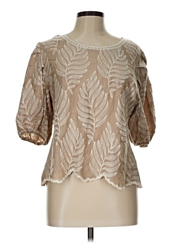 Solitaire Short Sleeve Blouse (view 1)