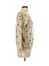 Shein 100% Polyester Polka Dots Tan Pullover Sweater Size L - photo 4