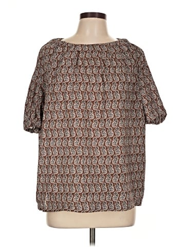 A.P.C. Short Sleeve Blouse (view 1)