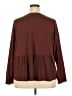 Arula Maroon Brown Long Sleeve Top Size 3X - photo 2