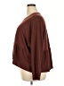 Arula Maroon Brown Long Sleeve Top Size 3X - photo 5