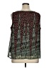 Cj Banks 100% Polyester Green Sleeveless Blouse Size 1X - photo 2
