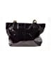 Coach 100% Leather Black Purple Leather Tote One size - photo 3