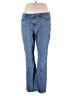 Levi's Chevron-herringbone Blue Jeans Size 18 - photo 1