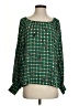 CAbi 100% Polyester Green 3/4 Sleeve Blouse Size S - photo 1
