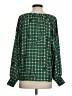 CAbi 100% Polyester Green 3/4 Sleeve Blouse Size S - photo 2