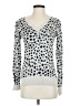 Ann Taylor LOFT Animal Print Silver Pullover Sweater Size S - photo 1