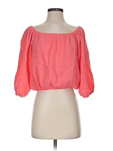 Bobi 3/4 Sleeve Blouse (view 1)