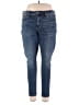 Lucky Brand Solid Blue Jeans Size 18R - photo 1