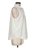 Modern Works Ivory Sleeveless Blouse Size M - photo 4