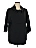 Chico's Black 3/4 Sleeve Top Size Lg (2) - photo 1