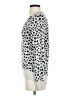 Ann Taylor LOFT Animal Print Silver Pullover Sweater Size S - photo 5