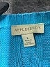 Appleseeds 100% Cotton Stripes Blue Pullover Sweater Size L - photo 7
