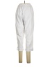 Cathy Daniels Solid White Track Pants Size L - photo 2