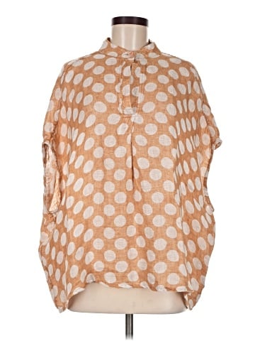Flax Short Sleeve Blouse (view 1)