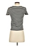 Zara Stripes Ivory Short Sleeve Top Size XS - photo 2