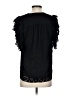 Anna Cate 100% Polyester Black Short Sleeve Blouse Size XS - photo 2