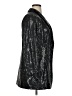 WD.NY Metallic Silver Blazer Size 1X - photo 4