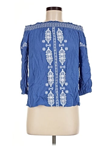 Chico's 3/4 Sleeve Blouse (view 1)