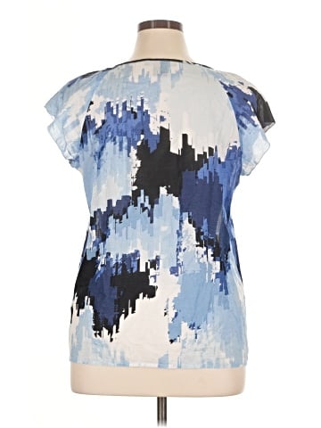 CALVIN KLEIN JEANS Short Sleeve Blouse (view 2)