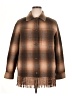 Banana Republic Plaid Brown Coat Size M (estimated) - photo 1