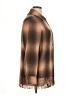 Banana Republic Plaid Brown Coat Size M (estimated) - photo 4