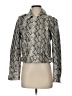 Blank NYC Animal Print Silver Jacket Size S - photo 1