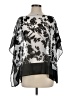 Talbots Outlet Black 3/4 Sleeve Blouse Size S - photo 1