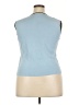 Finity Blue Sleeveless Top Size 3X - photo 2