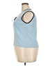 Finity Blue Sleeveless Top Size 3X - photo 5