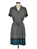 Max Studio Print Teal Casual Dress Size M - photo 1