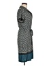 Max Studio Print Teal Casual Dress Size M - photo 4