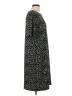Chico's Paisley Black Casual Dress Size L - photo 4