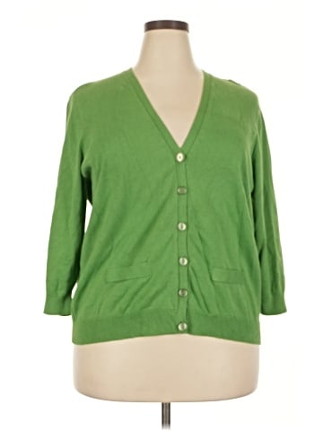 DressBarn 3/4 Sleeve Button-Down Shirt (view 1)